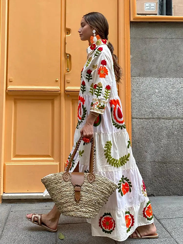 Effortless Chic Patchwork Dress