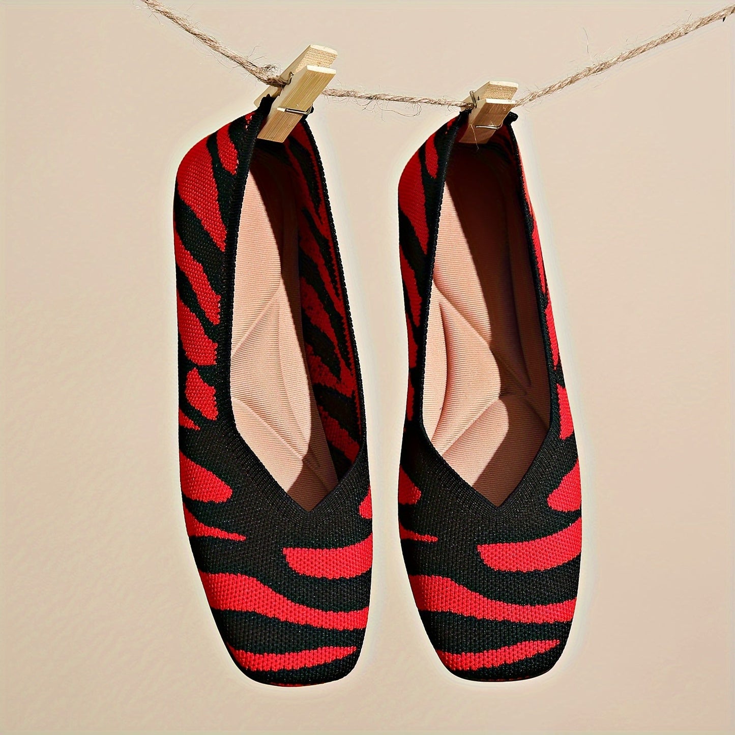 Easy-Care Slip-On Flats