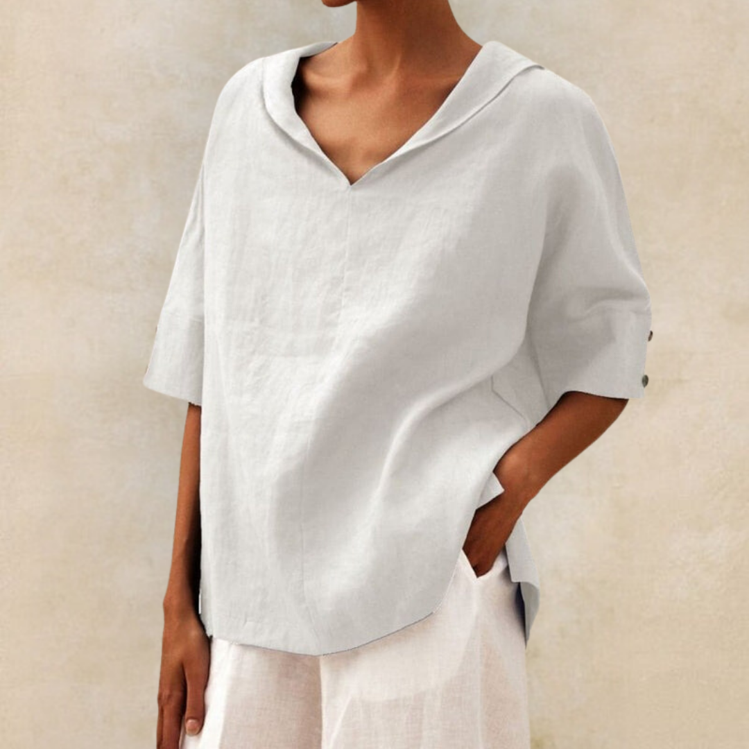All-Season Loose-Fit Blouse