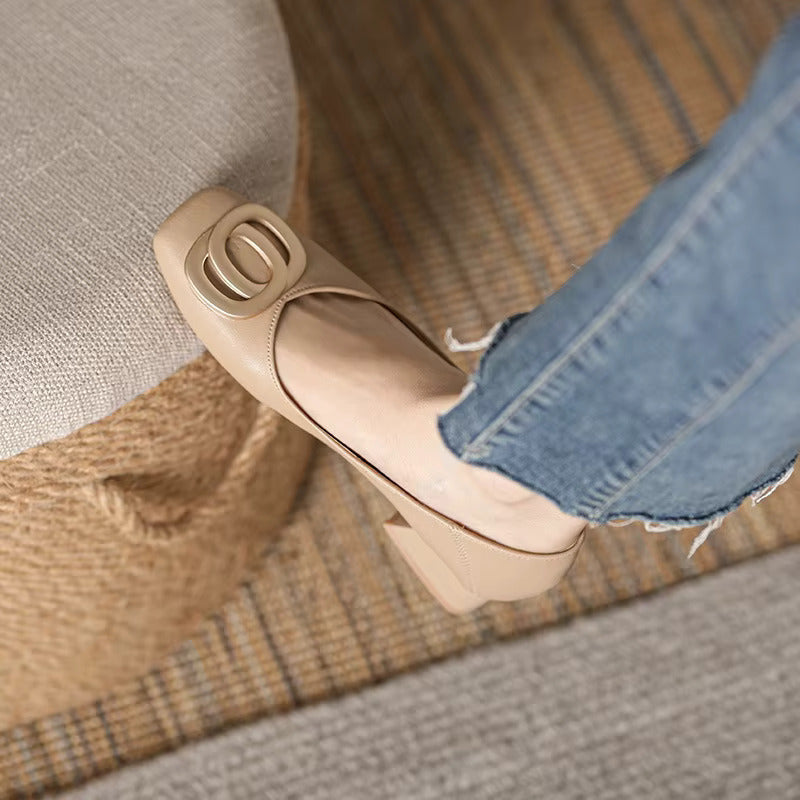 Elegant-Comfy Mid Heels