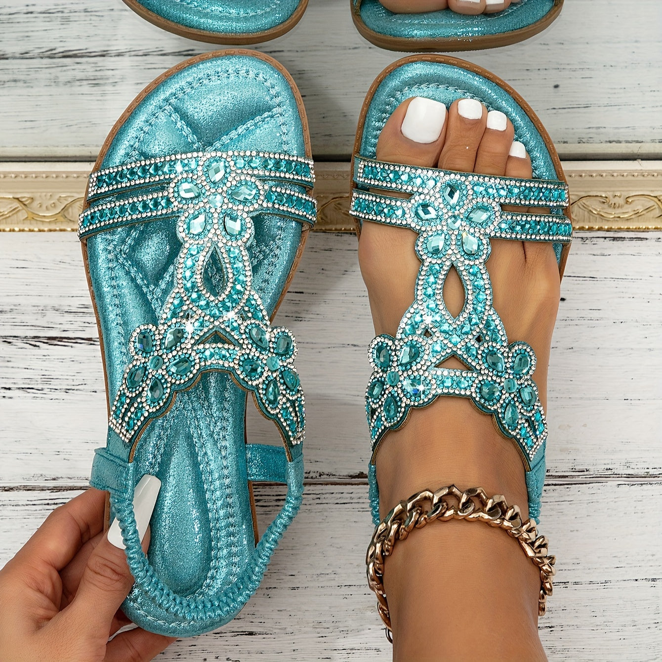 Boho Chic Orthopedic Comfort Sandals
