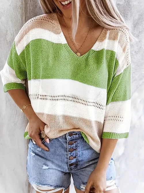 Flattering-Fit V-Neck Jumper