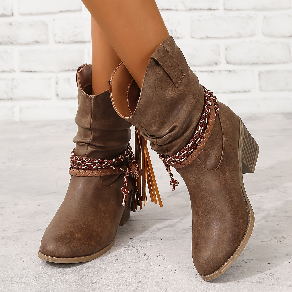 Easy-On Block-Heel Boots