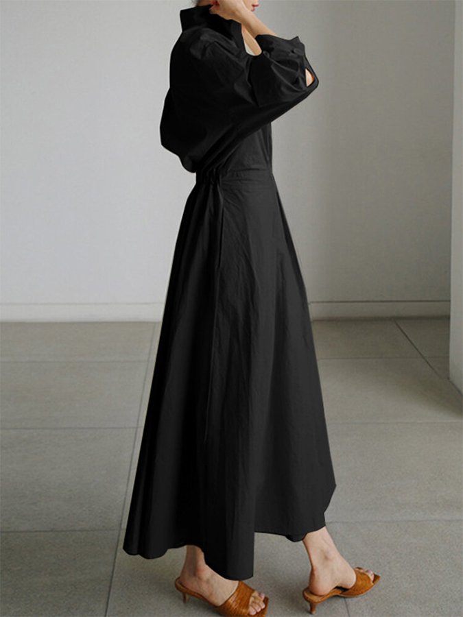 Elegant Flowing Long Dress