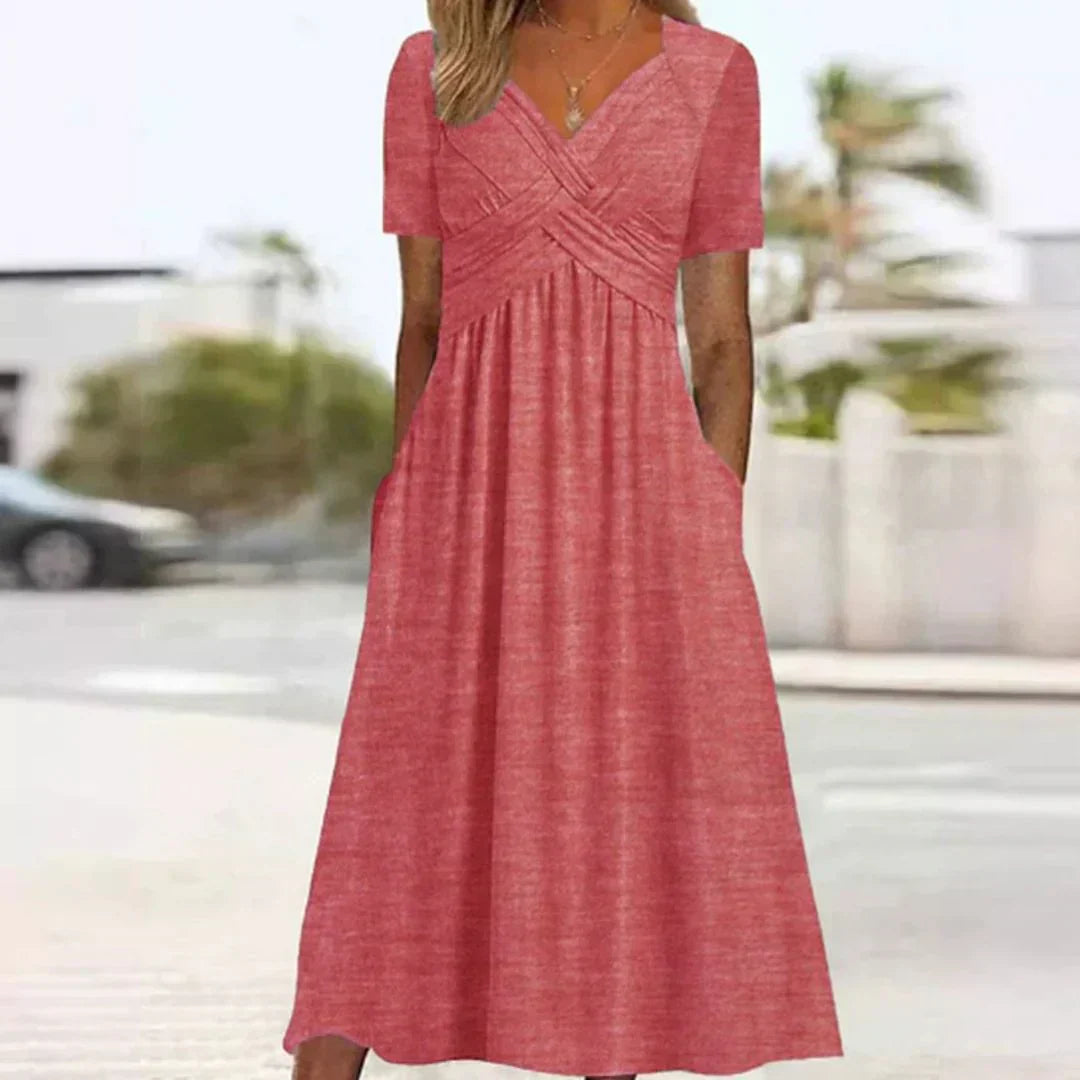 Effortless Curve-Enhancing Cocktail Dress