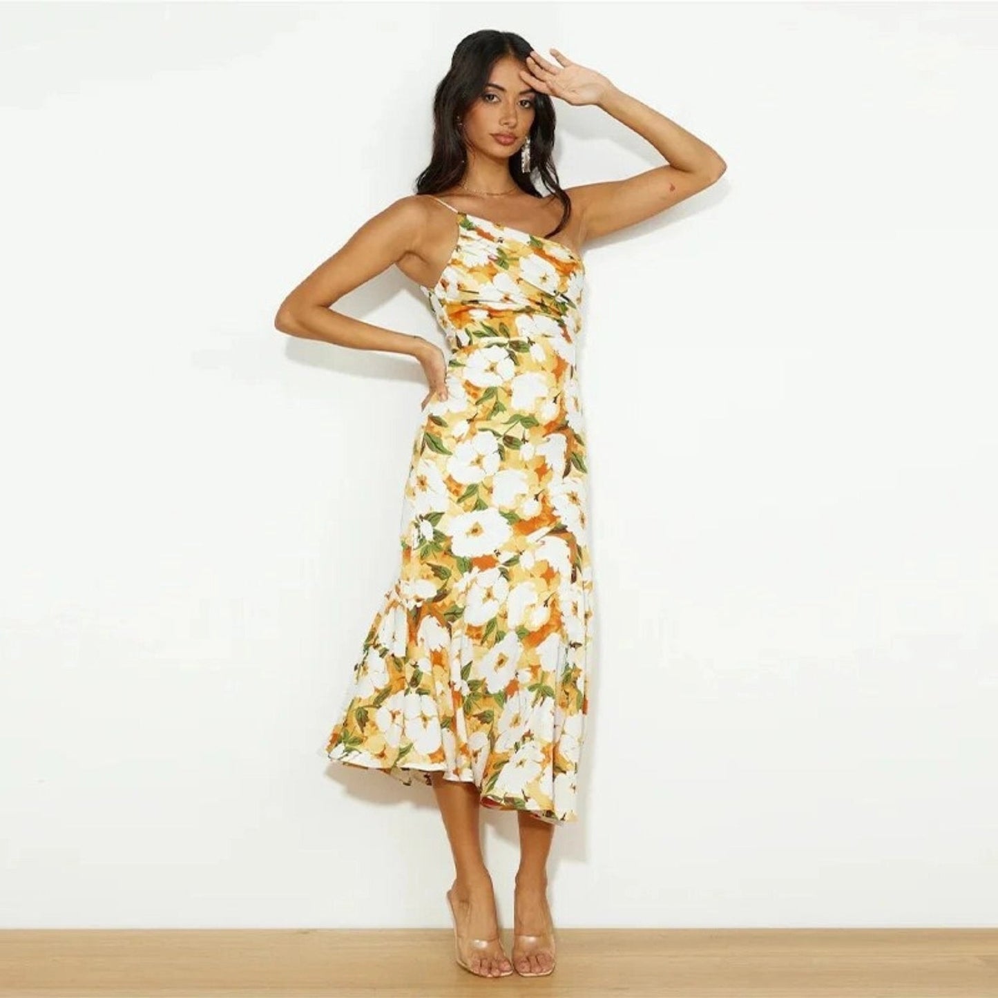 Elegant Floral Cocktail Dress