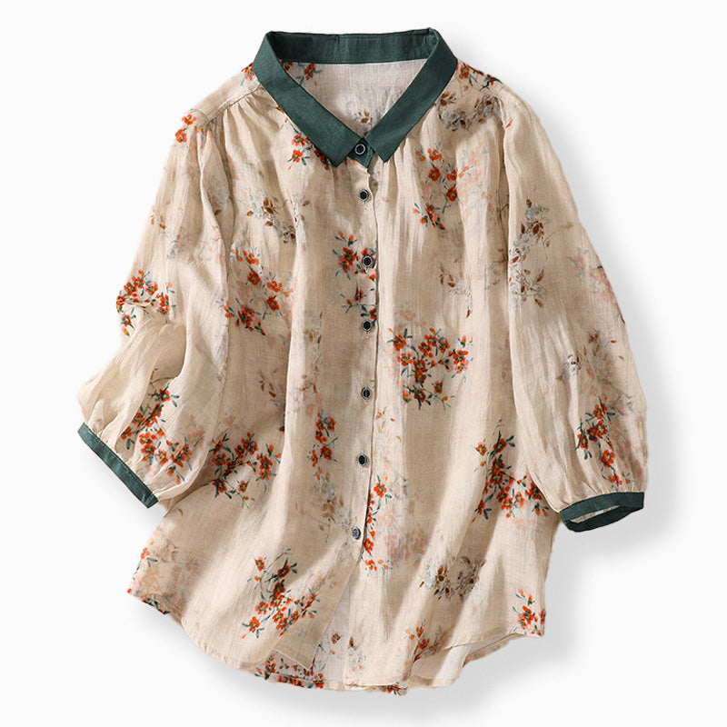 Cooling Floral Blouse