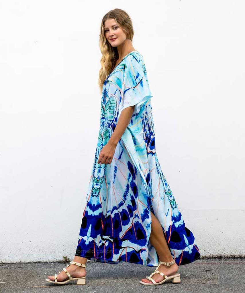 Eco-Soft Kaftan Dress