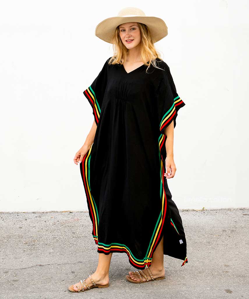 Elegant Eco-Soft Kaftan Dress