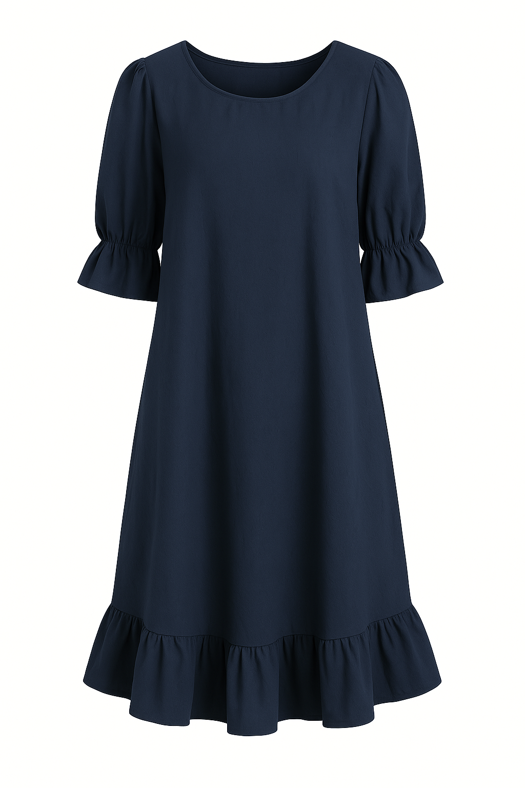 Cool-Comfort Ruffle Dress