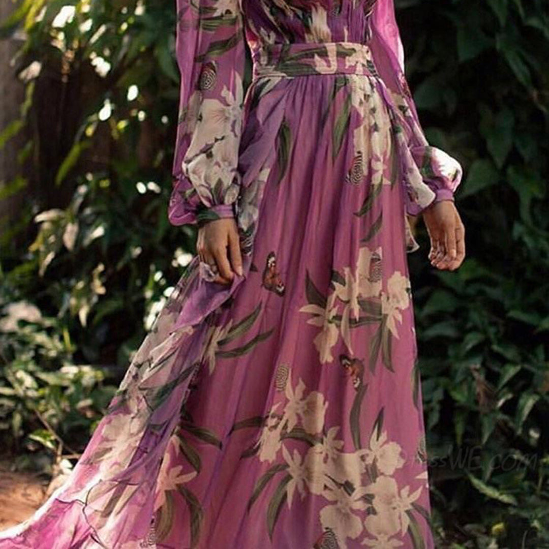 Elegant-Style Maxi Dress