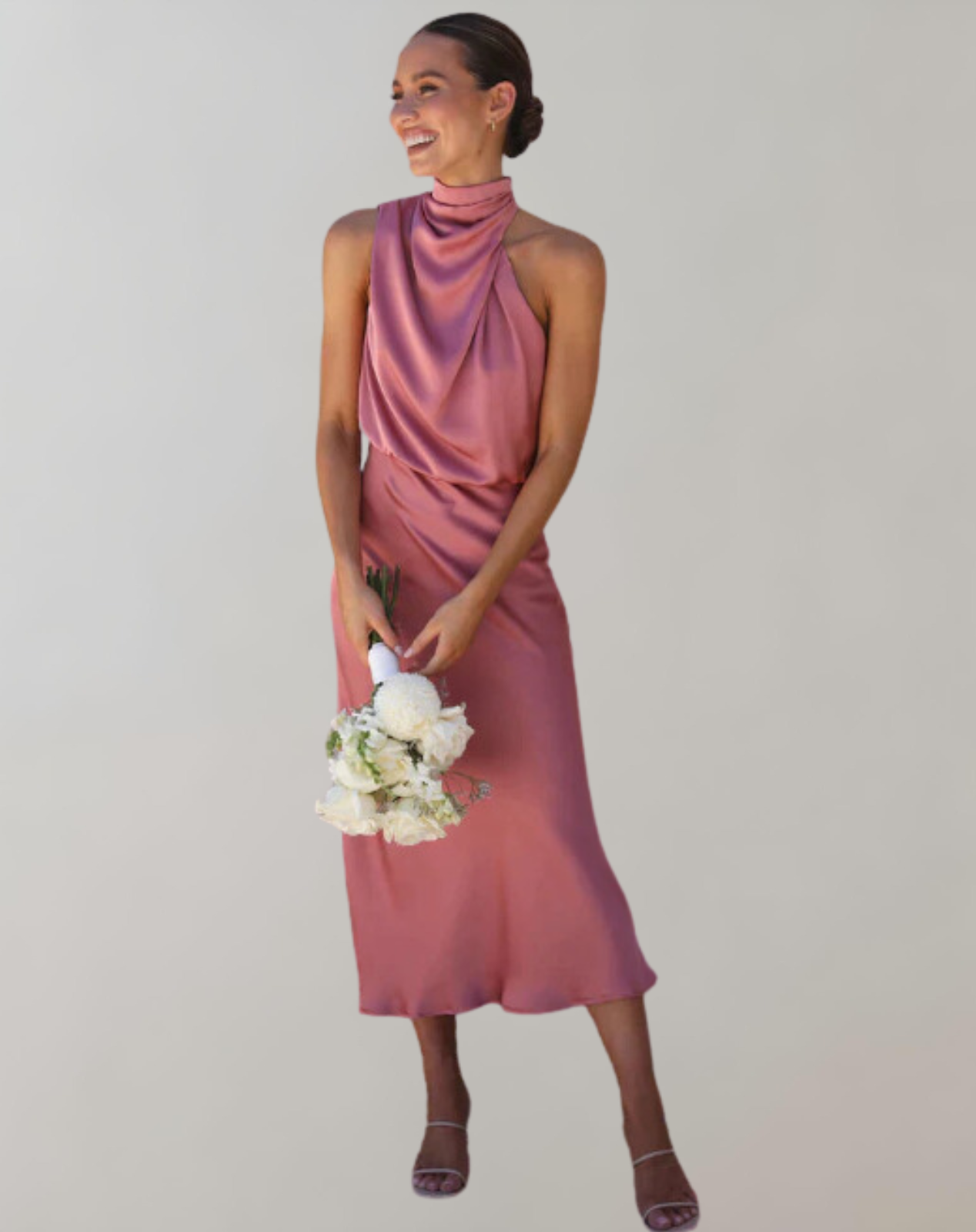 Elegant Shimmer Maxi Dress