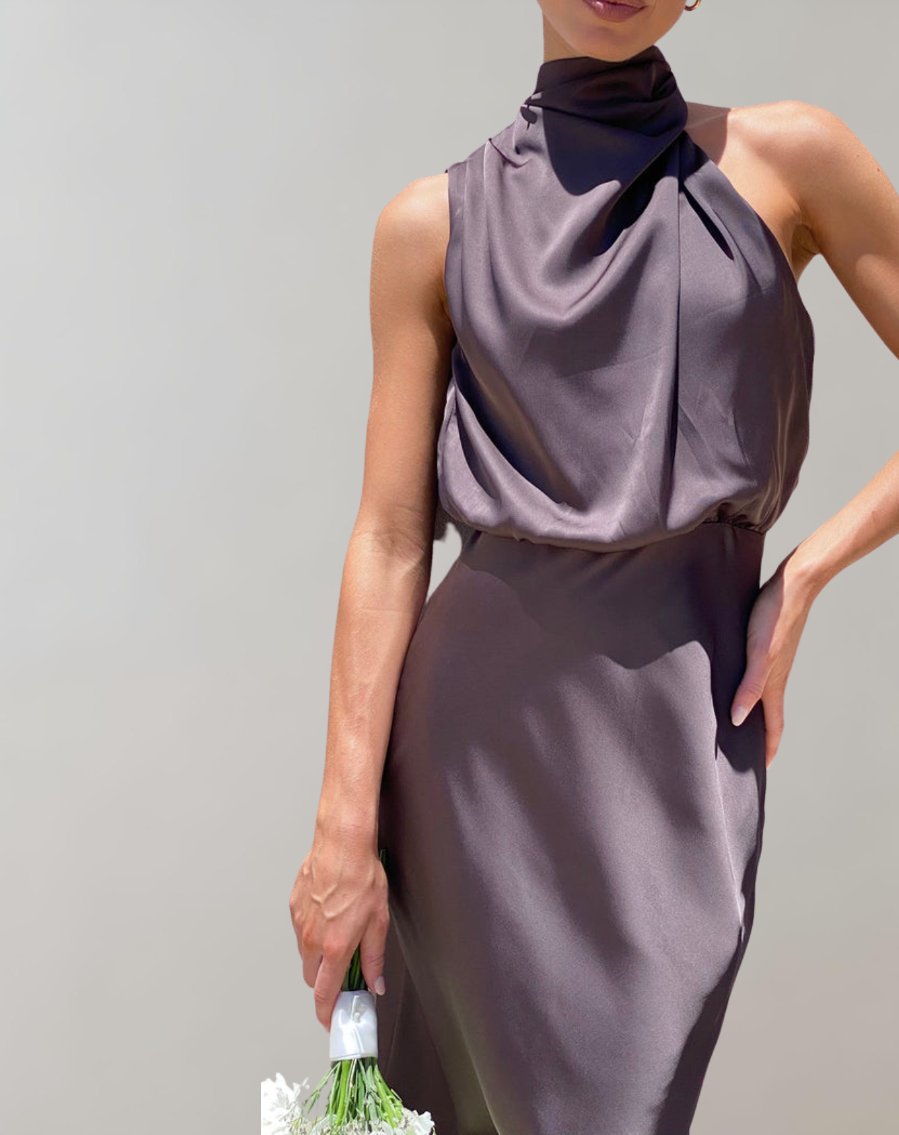 Elegant Shimmer Maxi Dress