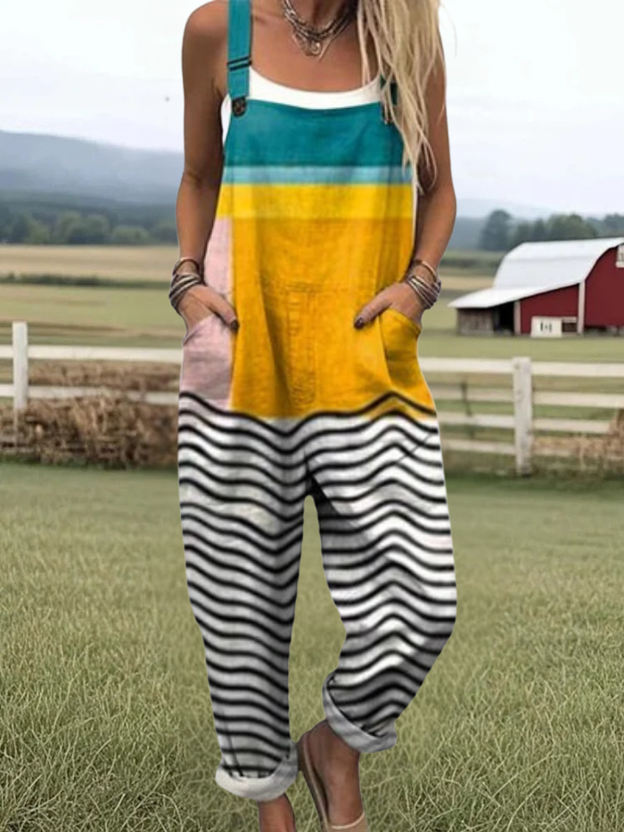 Artistic-Flow Jumpsuit