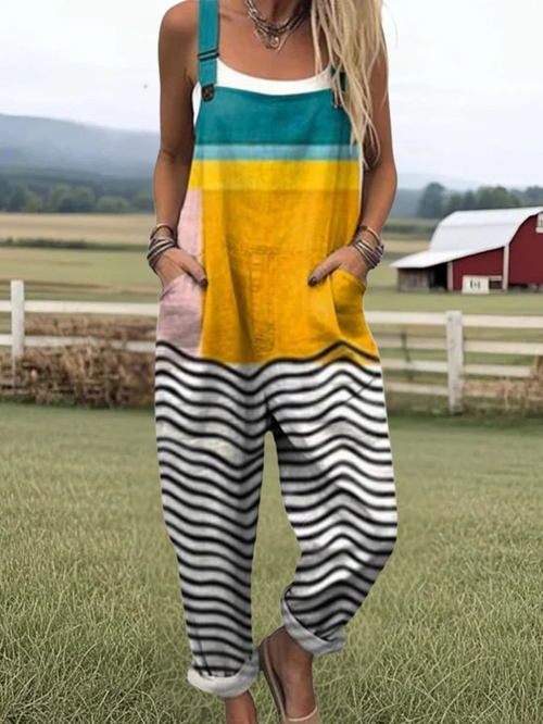 Artistic-Flow Jumpsuit