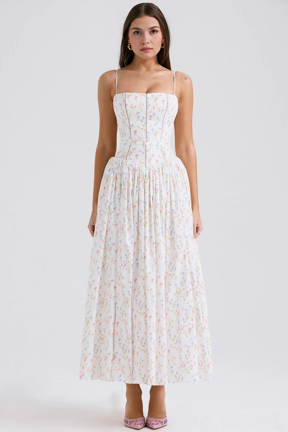 Effortless Garden Party Midi Dress