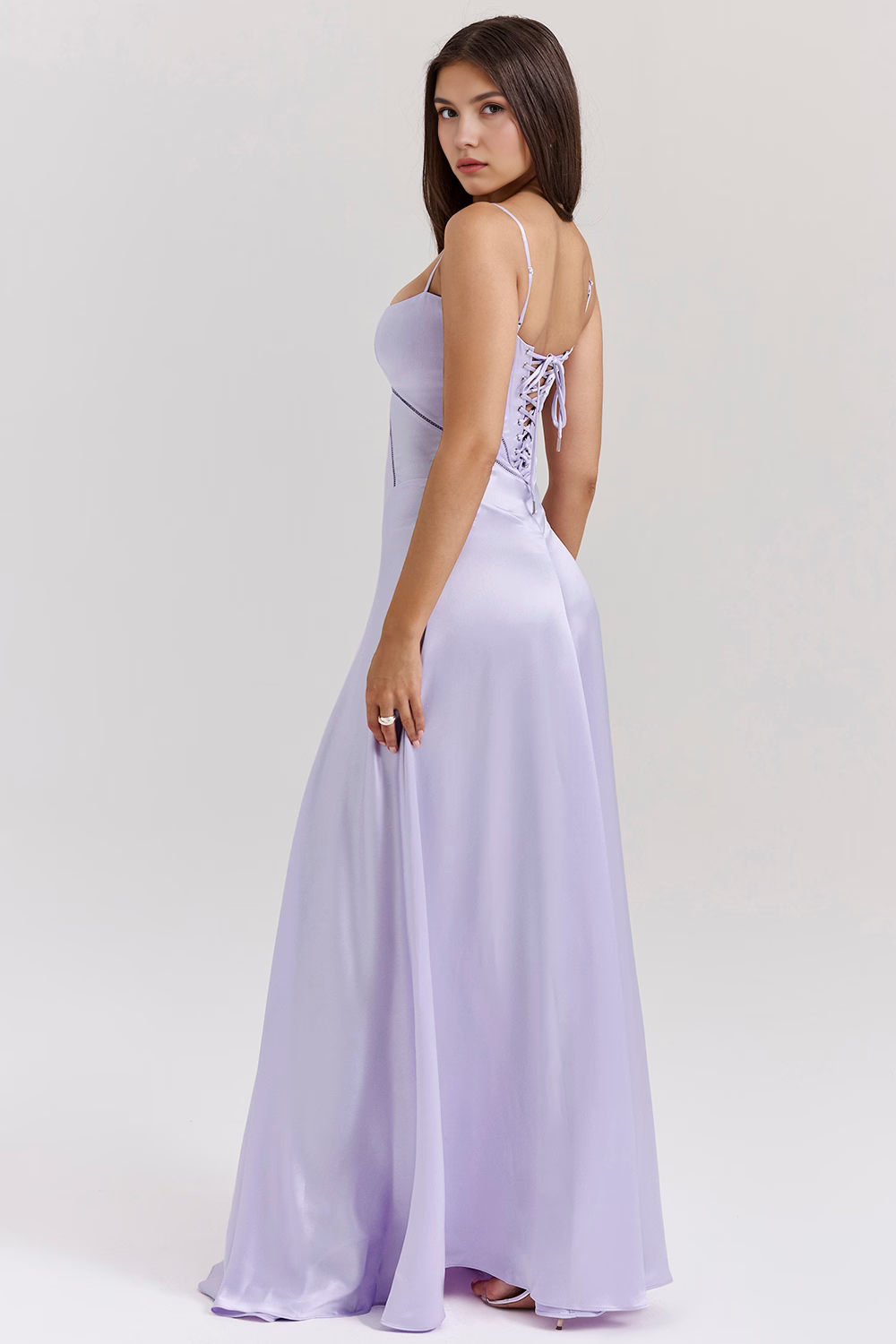 Chic Bustier Gown for Enchanting Evenings
