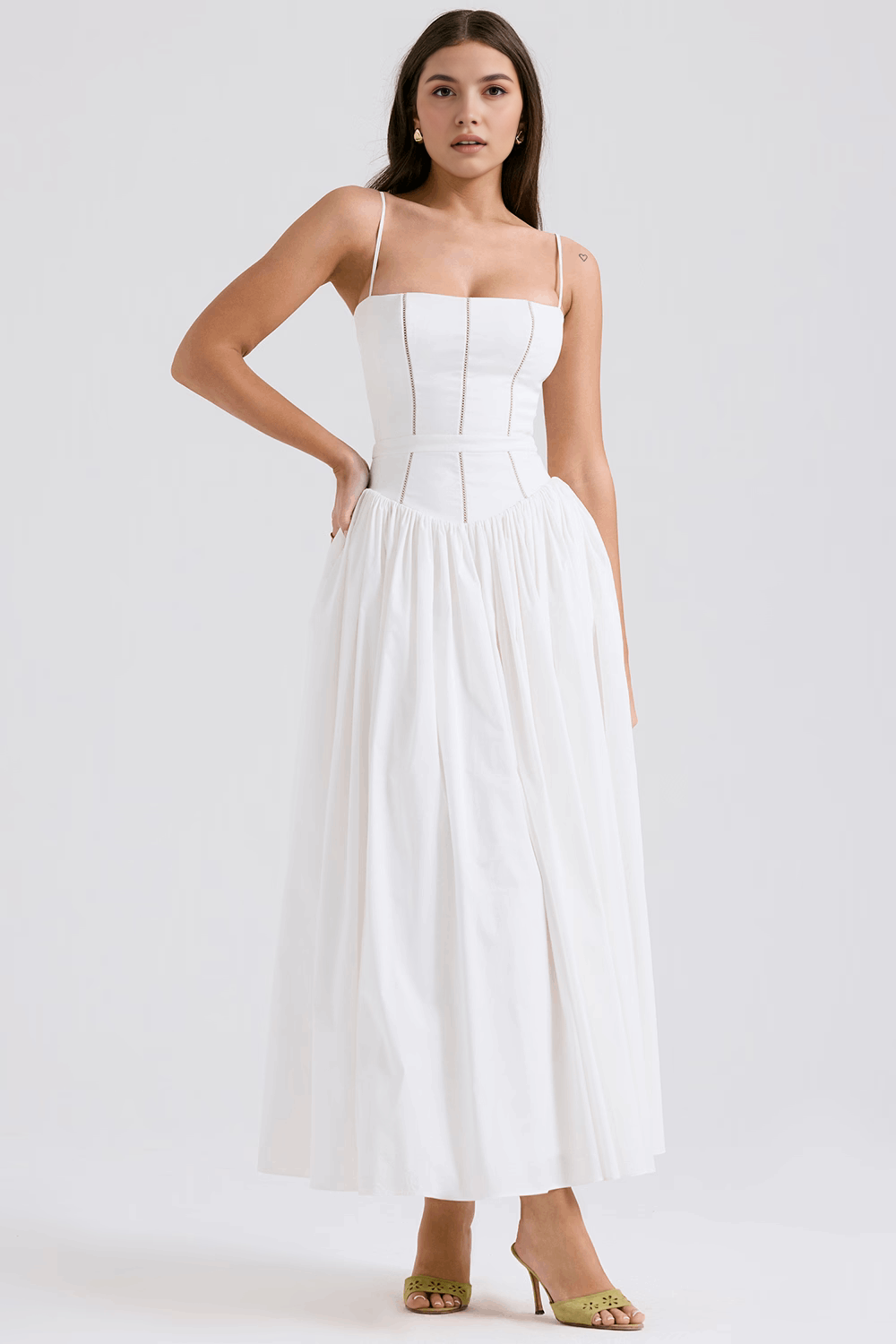Effortless Garden Party Midi Dress