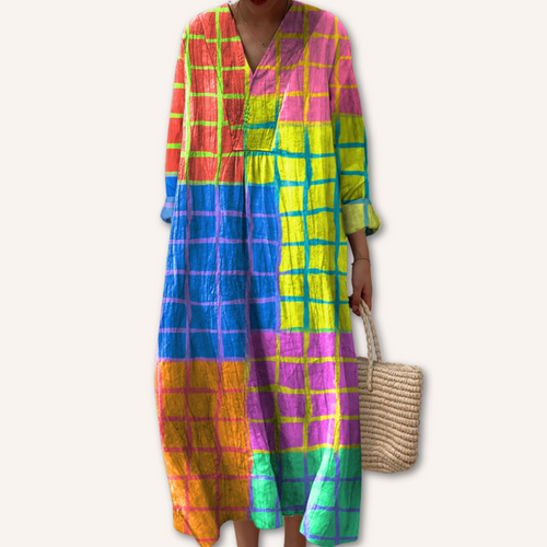 Soft Elegance Floral Dress