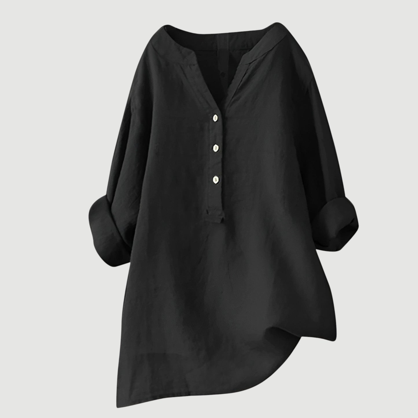 Breezy Comfort Linen Top