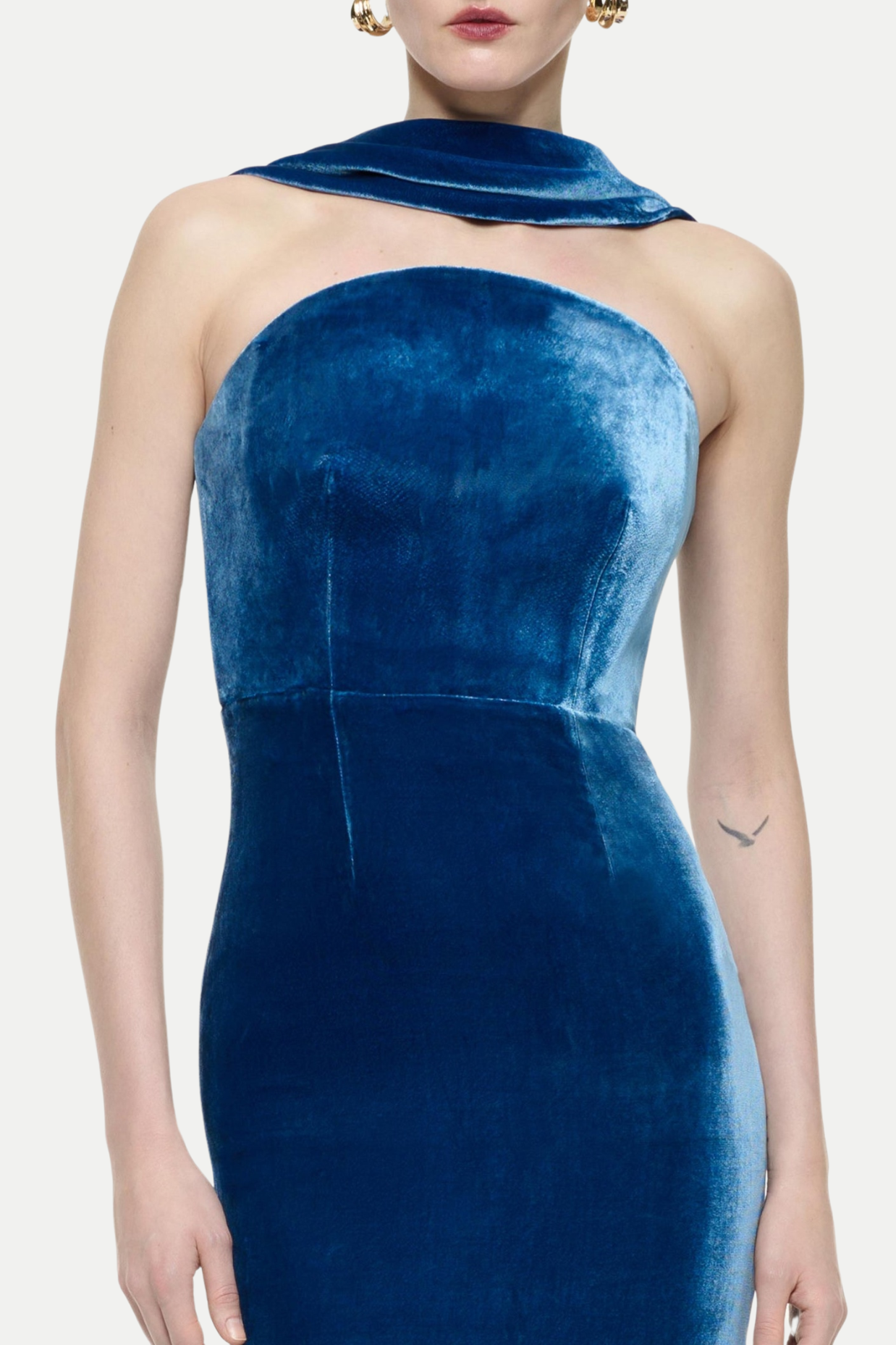 Halter Velvet Maxi for Captivating Nights