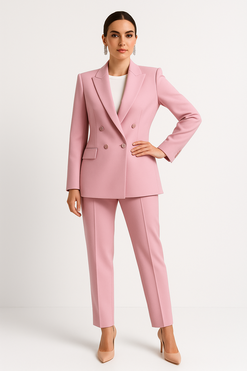 Elegant-Silhouette Suit