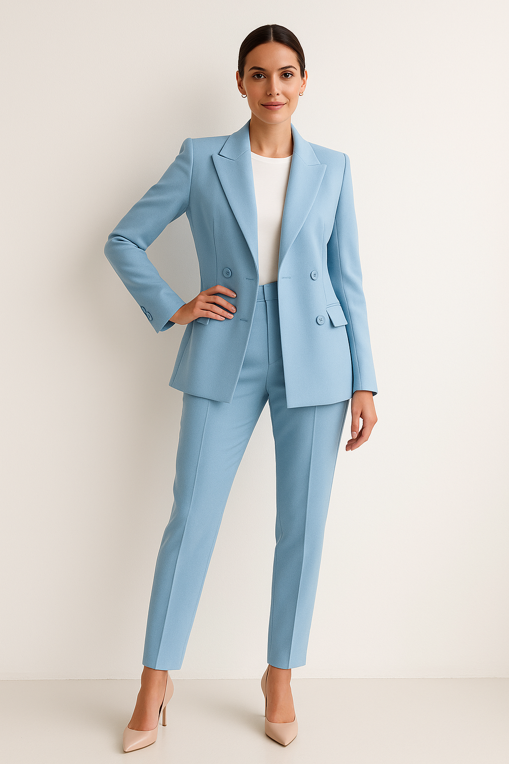 Elegant-Silhouette Suit