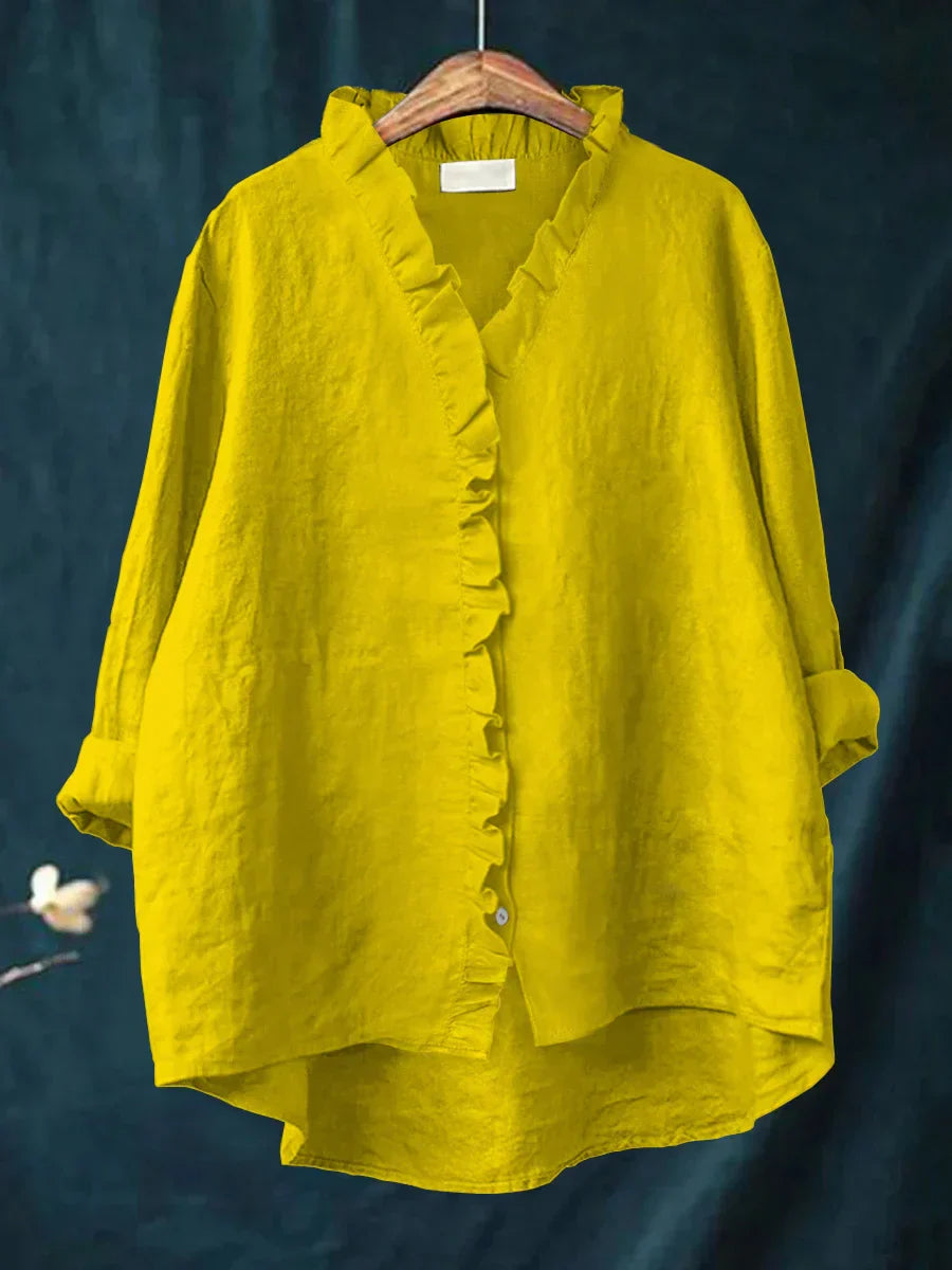 Chic Frill Summer Blouse