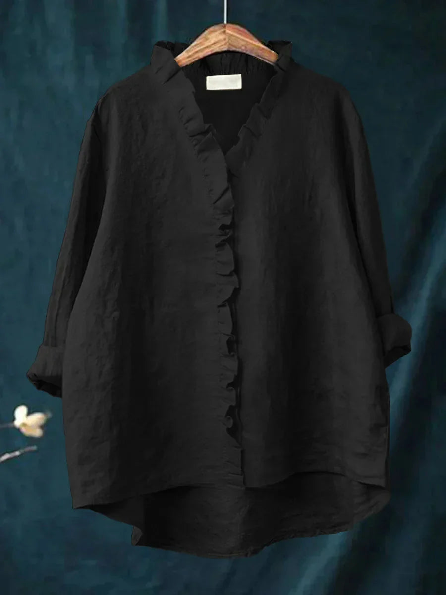 Chic Frill Summer Blouse