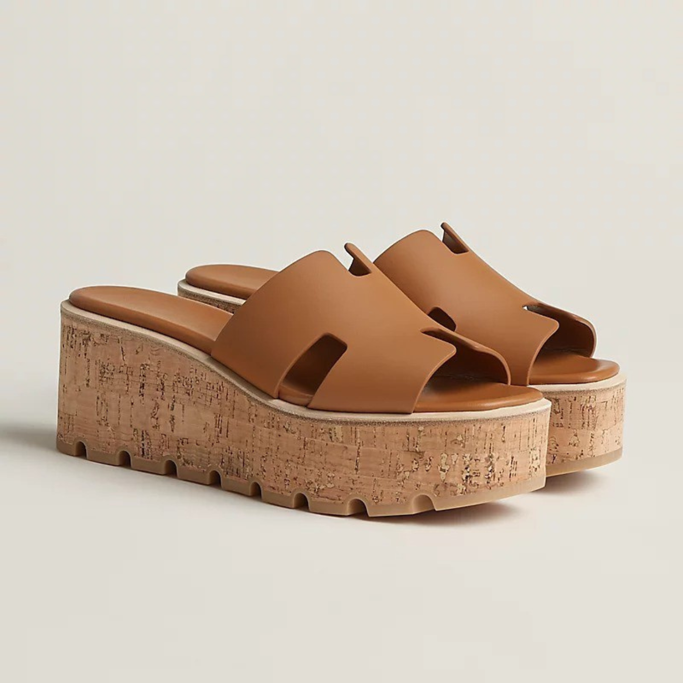 Vegan-Leather Comfort Sandals