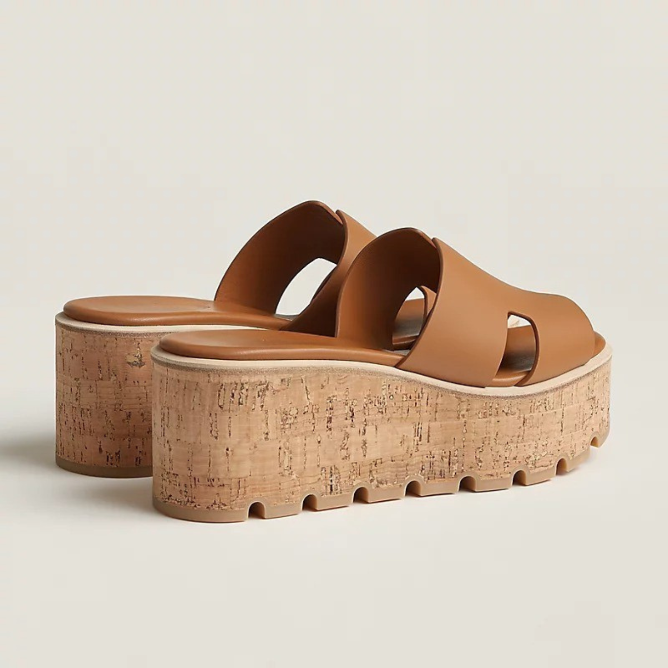 Vegan-Leather Comfort Sandals