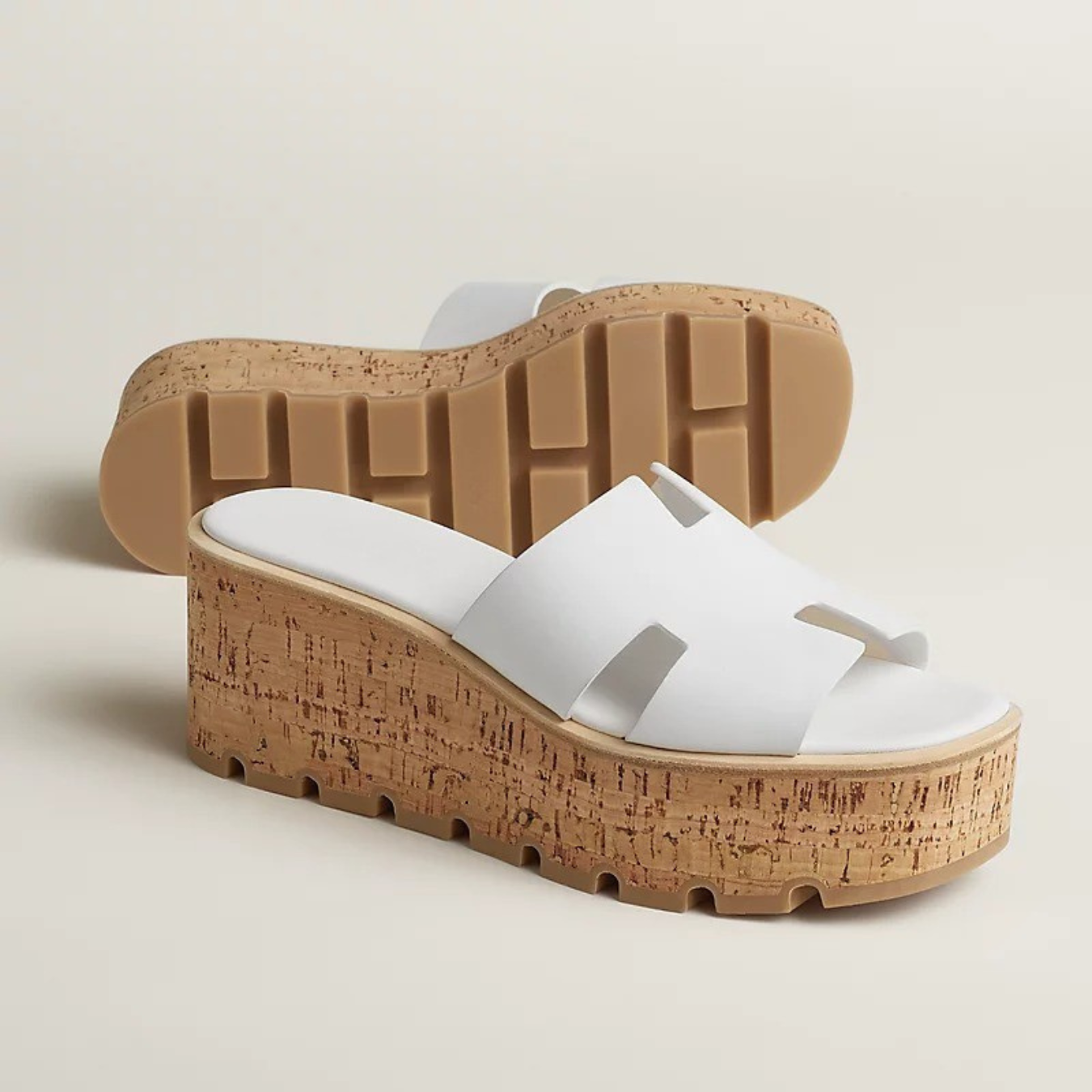 Vegan-Leather Comfort Sandals
