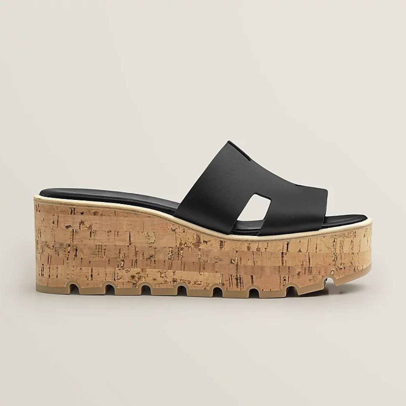 Vegan-Leather Comfort Sandals