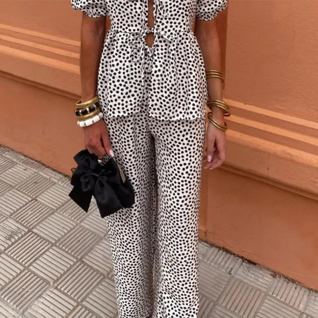 Bold Print Comfort Set