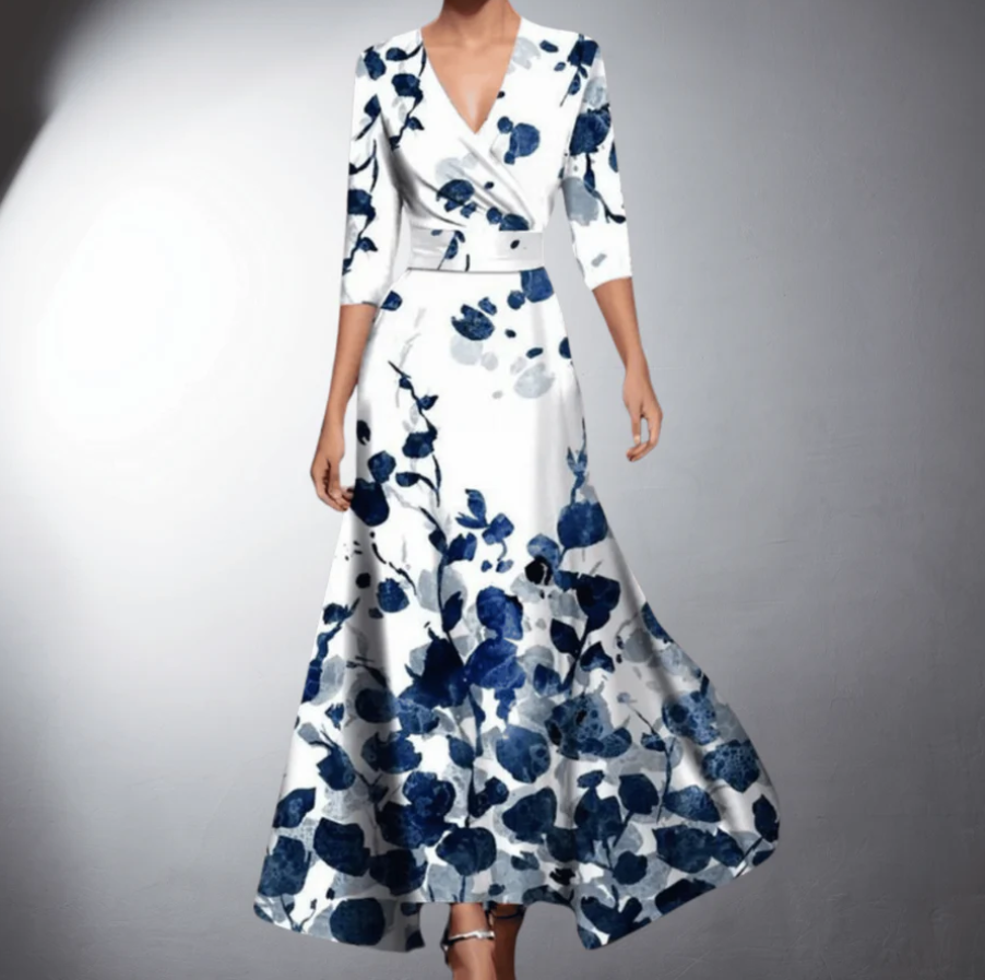 Timeless Floral Elegant Dress
