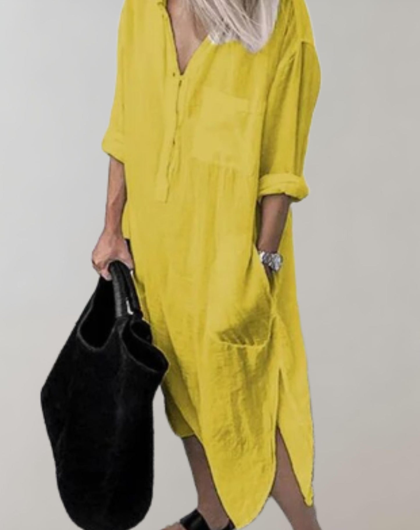 Curvy-Enhance Elegant Dress