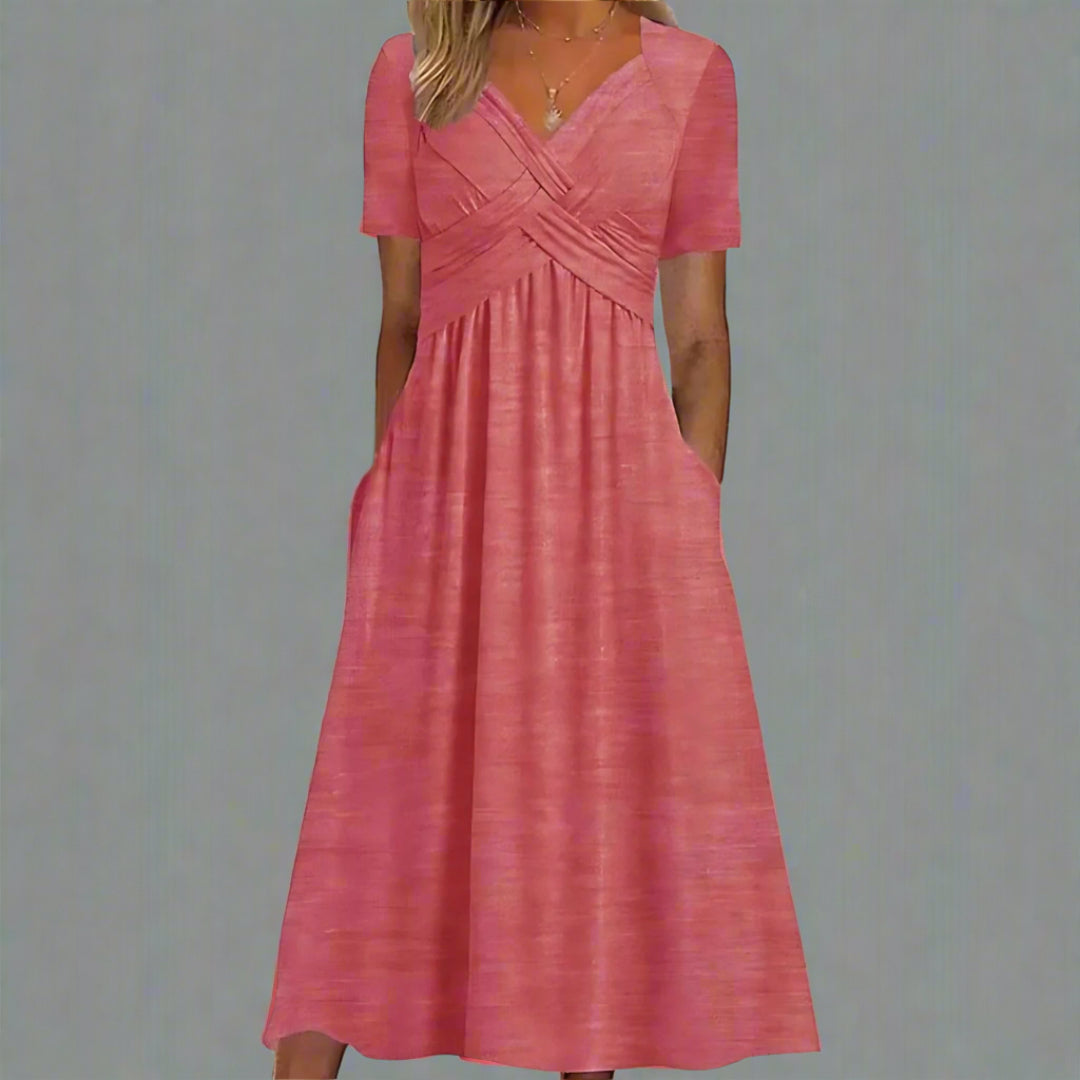 Tummy-Smoothing Pocket Dress