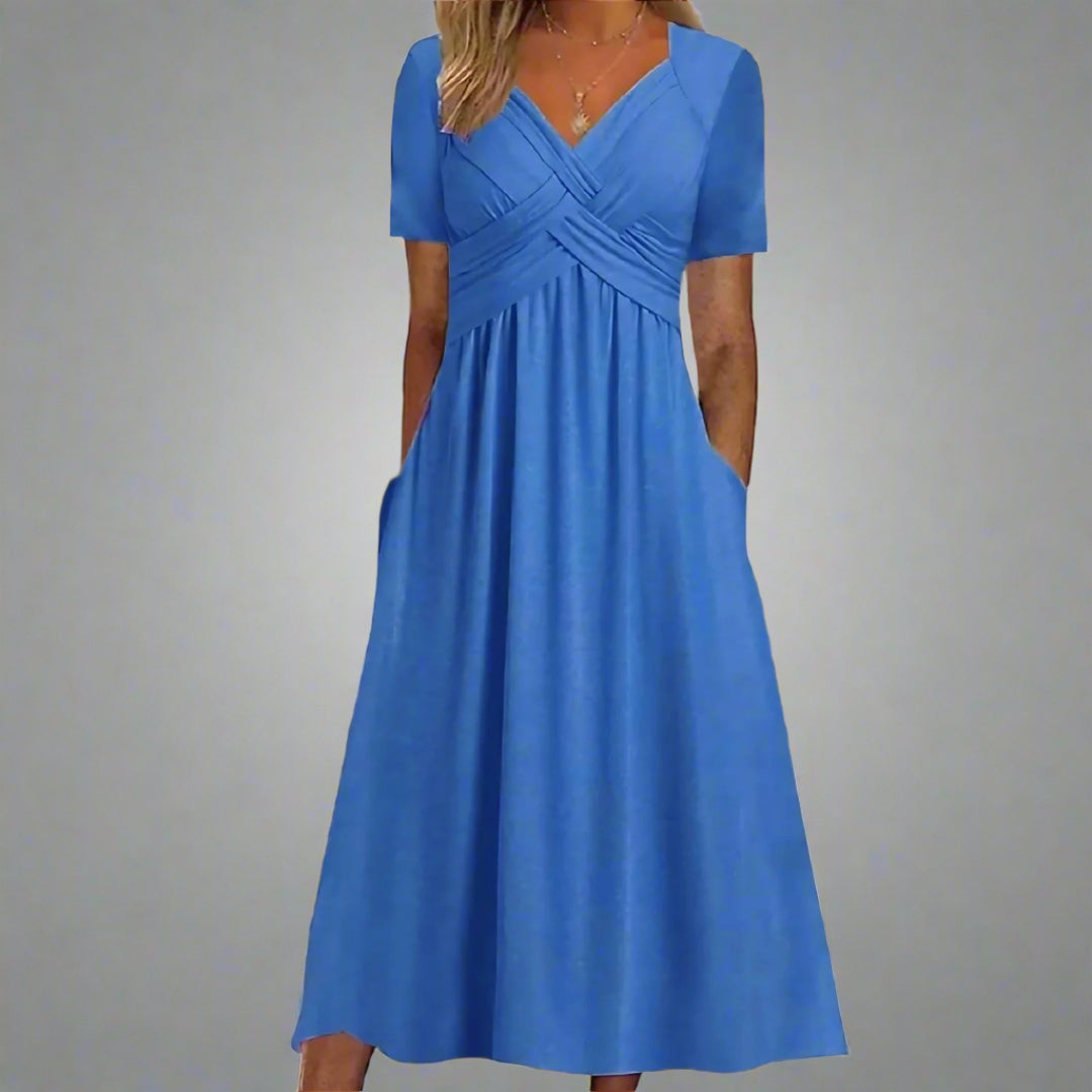 Tummy-Smoothing Pocket Dress