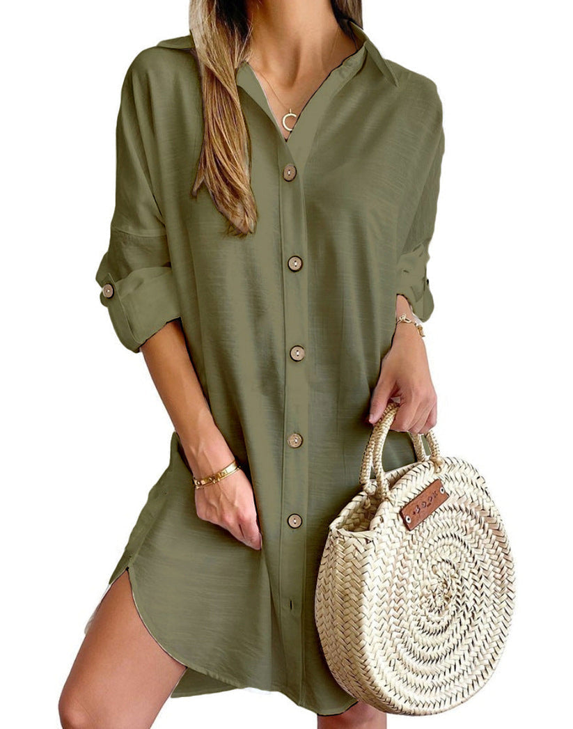 Effortless Chic Shirt Dress