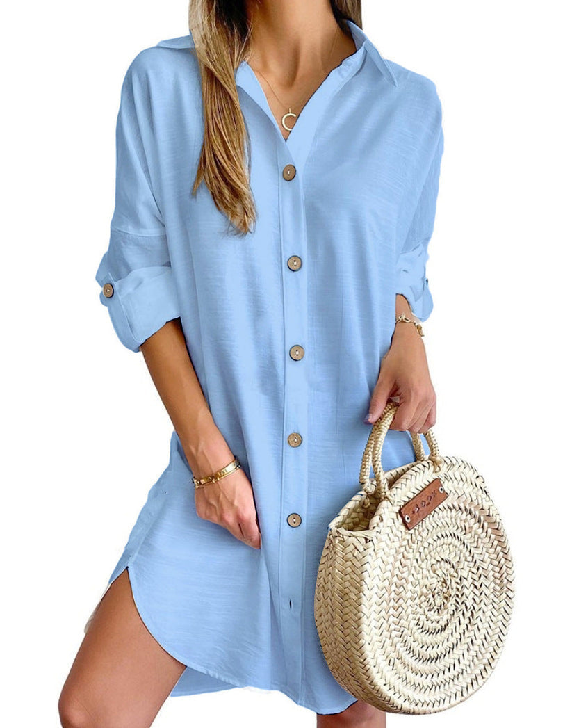 Effortless Chic Shirt Dress