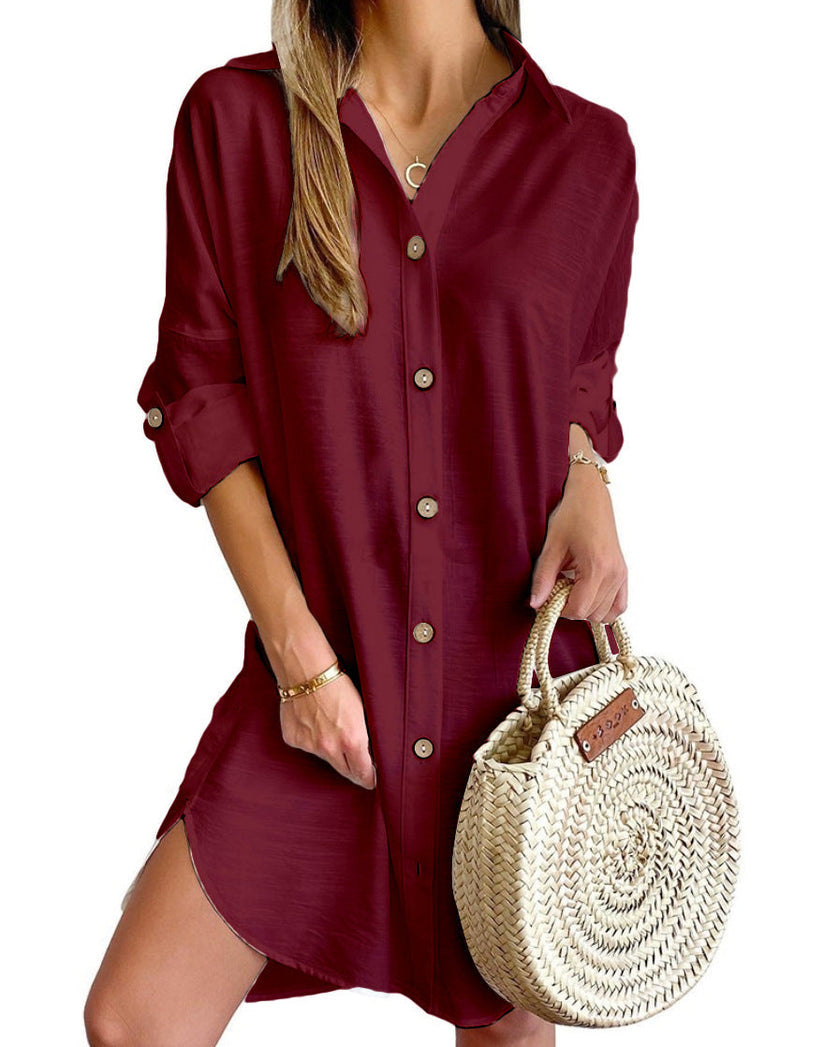 Effortless Chic Shirt Dress