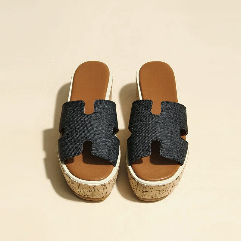 Cushion-Soft Wedge Sandals