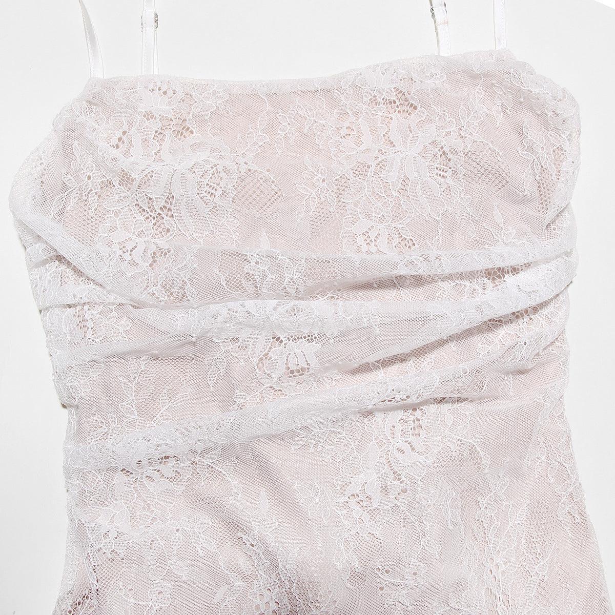 Radiant Elegance Lace Maxi Dress