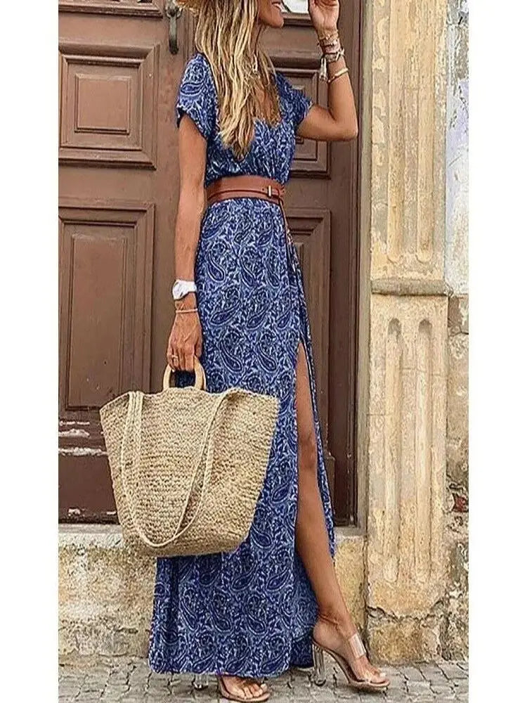 Effortless Floral Elegance Dress