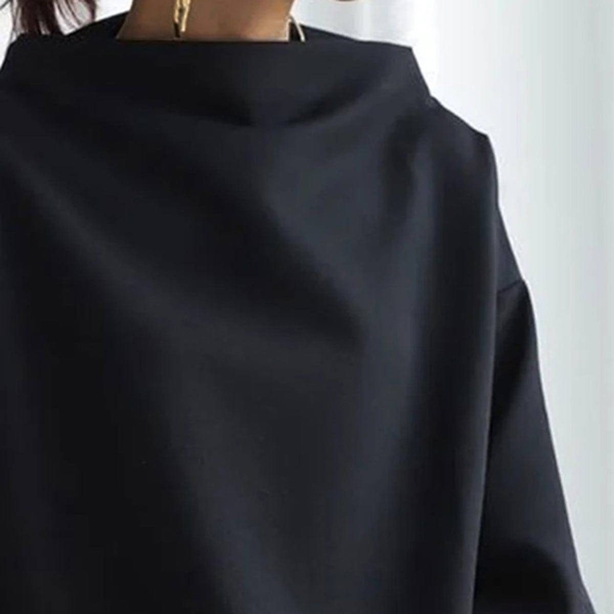 Cosy High-Neck Knit Top
