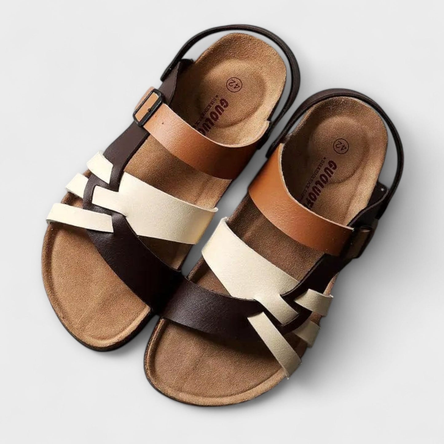 Orthopedic Support Leather Sandals
