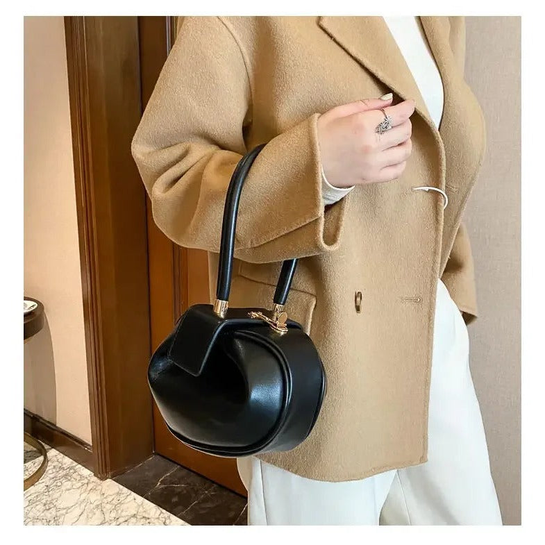 Spacious Leather Handbag
