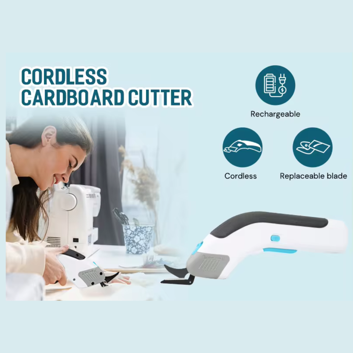 Cordless Precision Cutter & Comfort Handle