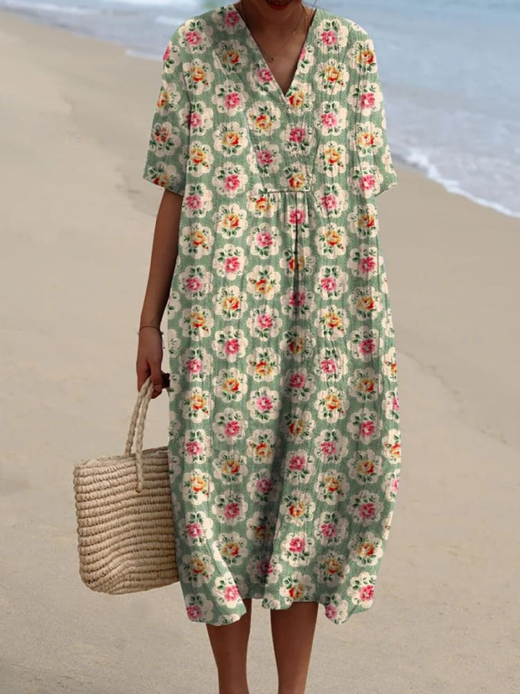 Breezy Floral Dress