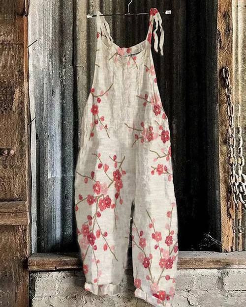 Flattering Floral Jumpsuit